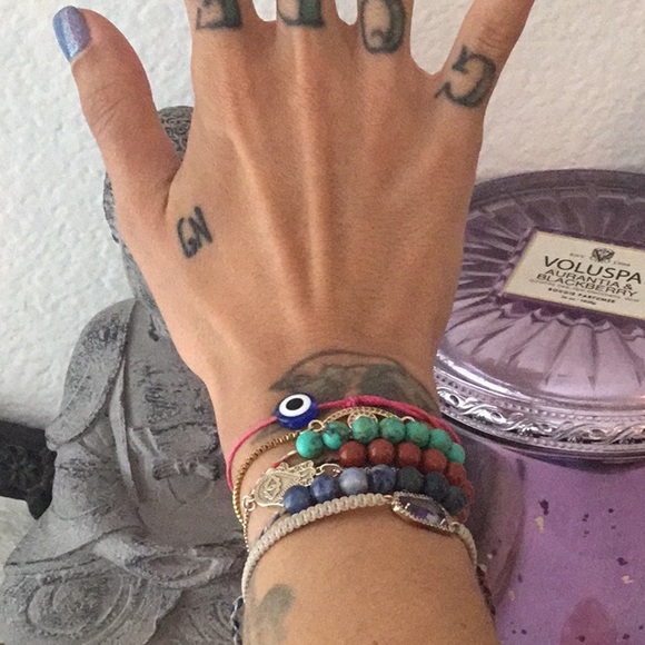 Evil Eye Adjustable Bracelet 5/$25 - Picture 2 of 4